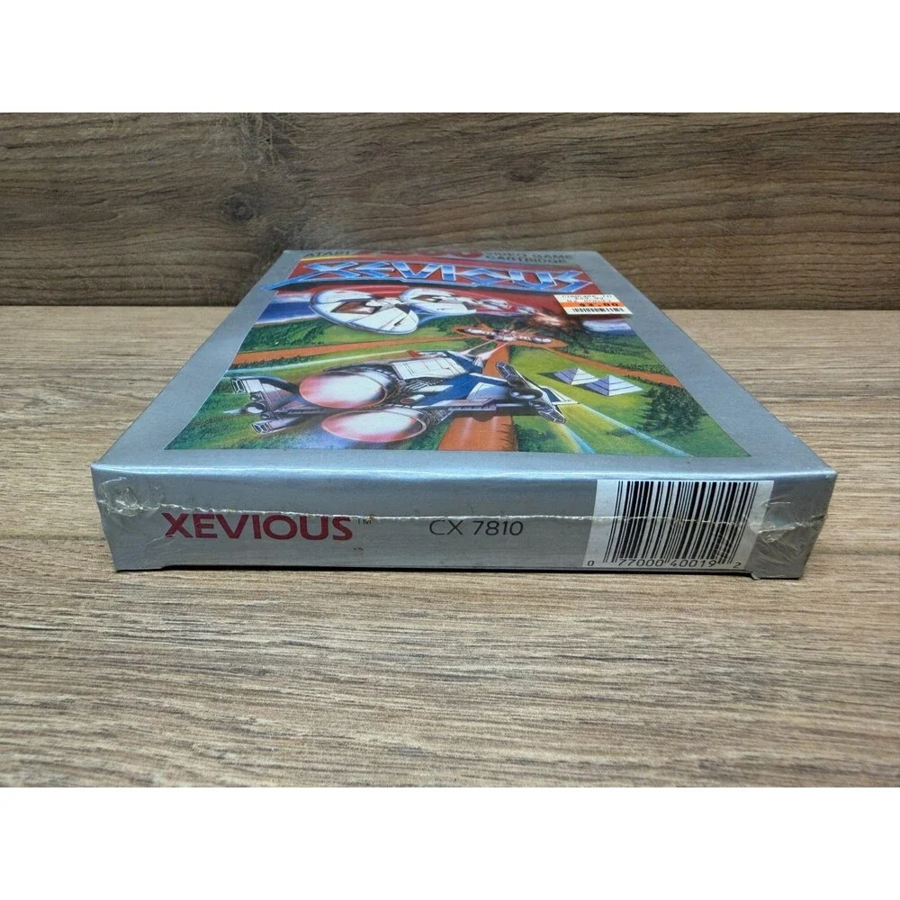 Xevious (Atari 7800, 1988) New Factory Sealed!